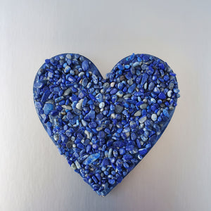 Heart Lapis Lazuli Magnet