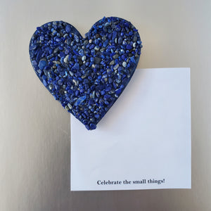 Heart Lapis Lazuli Magnet